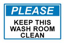 Housekeeping & Hygiene Signs