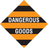 Mixed Class Dangerous Goods Placard Segno