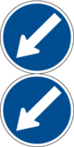 Keep Left Double Disc Segno Visual Safety Solutions